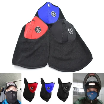 

Motorcycle Bicycle Face Mask Thermal Fleece Balaclava Hood Swat Ski Bike Wind Winter Stopper Skullies Beanies Outdoor Sports