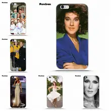 Canadá cantante Celine Dion teléfono funda para iPhone 4 4s 5 5C SE 6 6 S 7 8 Plus X Galaxy S5 S6 S7 S8 gran Core II primer alfa