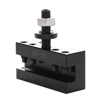 

Lathe Quick Change Tool Post Turning Facing Holder Milling Cut Tool Holder 250-102 for Lathe Tool Kit Post Holder new