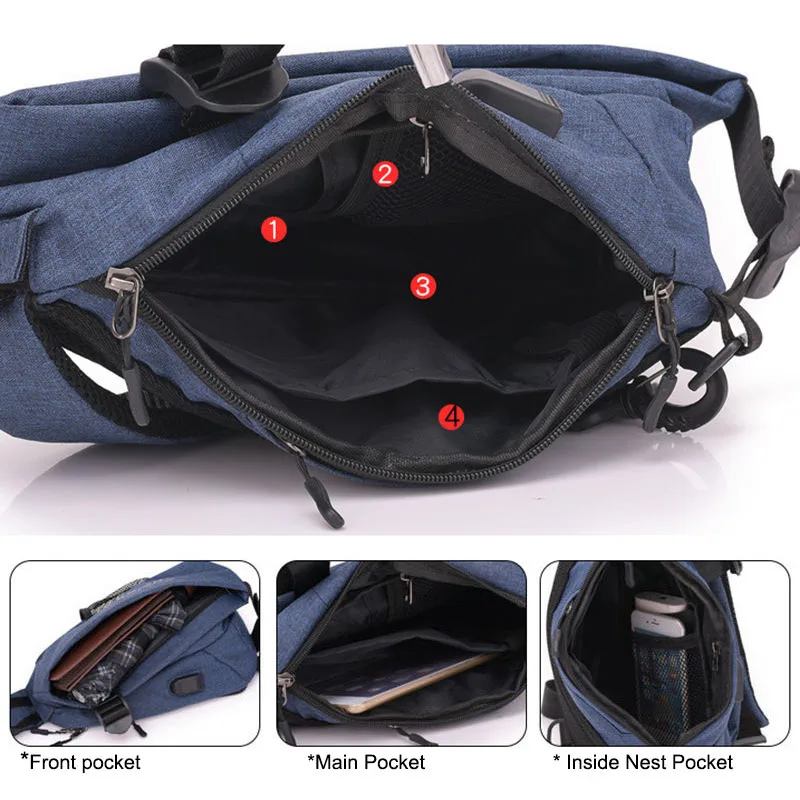 Brand Chest Bag Gym Fitness Sports Backpacks Backpack Camping Hiking Bags Men's School Bag Shoulder Sling Waterroof Sac XA496WA