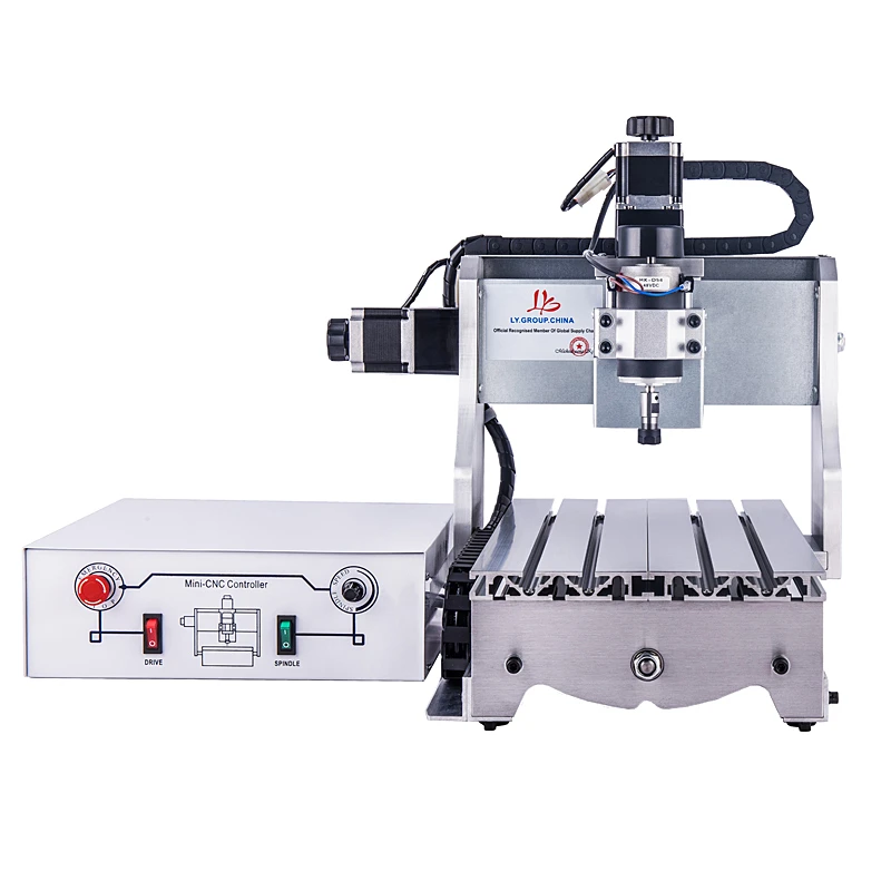

LY 3020 T-D300 4axis 0.3kw CNC router for wood metal tested well