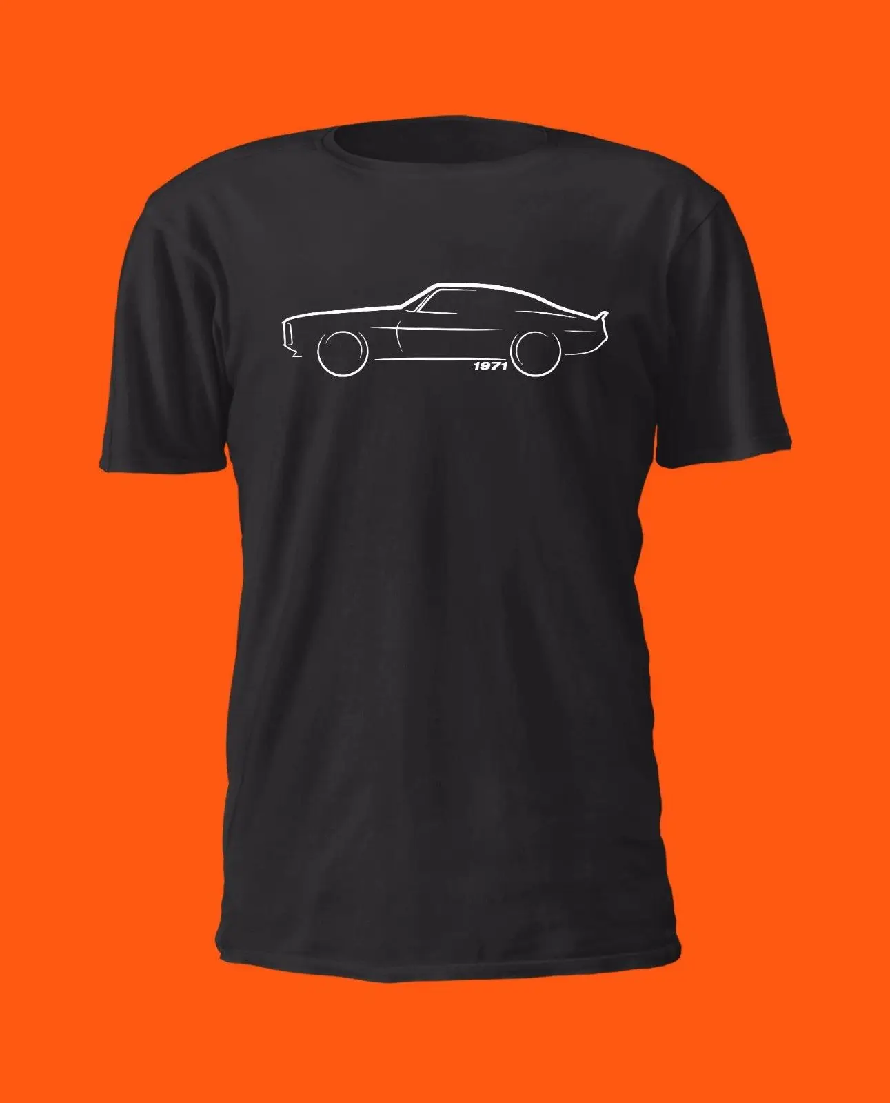 Мужская футболка с принтом американского мускула Gen 2 Camaro летняя чехлом Petrolhead