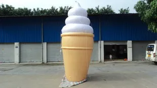 

1PC 4m Inflatable Lighted Ice Cream Balloon Advertising Inflatable