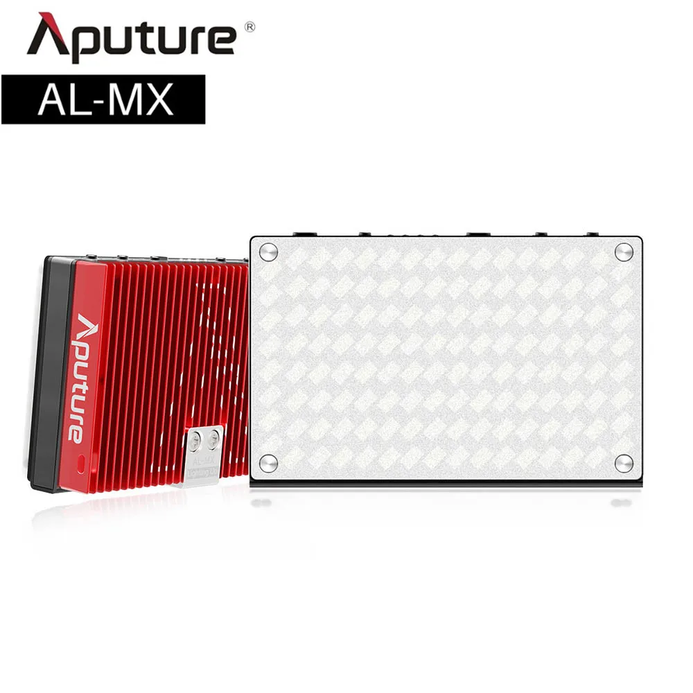 

Aputure AL-MX Photographic LED Video Lamp Adjustable 2800K-6500K Aluminum Body Pocket sized Tiny LED fill Light on-camera