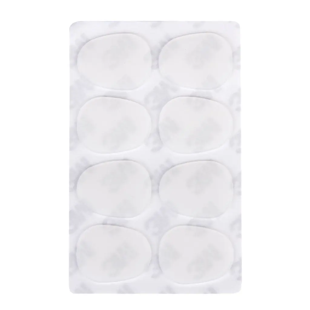 

HOT 8pcs Alto/Tenor Saxophone Sax Mouthpiece Patches Pads Cushions 0.8mm---translucent