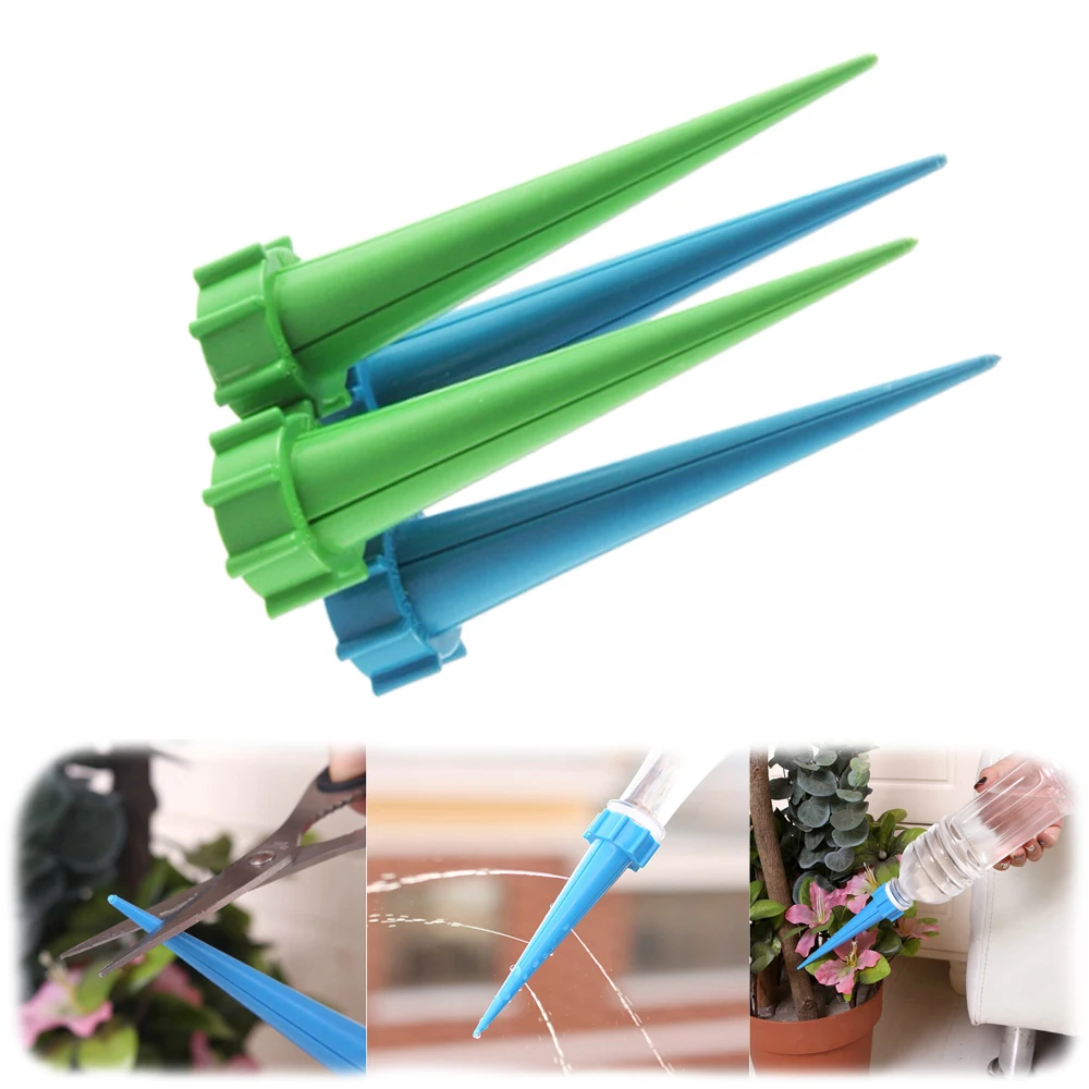 GOUGU 4PCS/Lot Garden Watering Spikes Plant Automatic Waterers