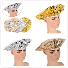 1 шт. шапка маска колпачок для душа s одноразовая купальная эластичная алюминиевая фольга средство защиты волос Инструменты для укладки Одноразовые эластичные водонепроницаемые инструменты