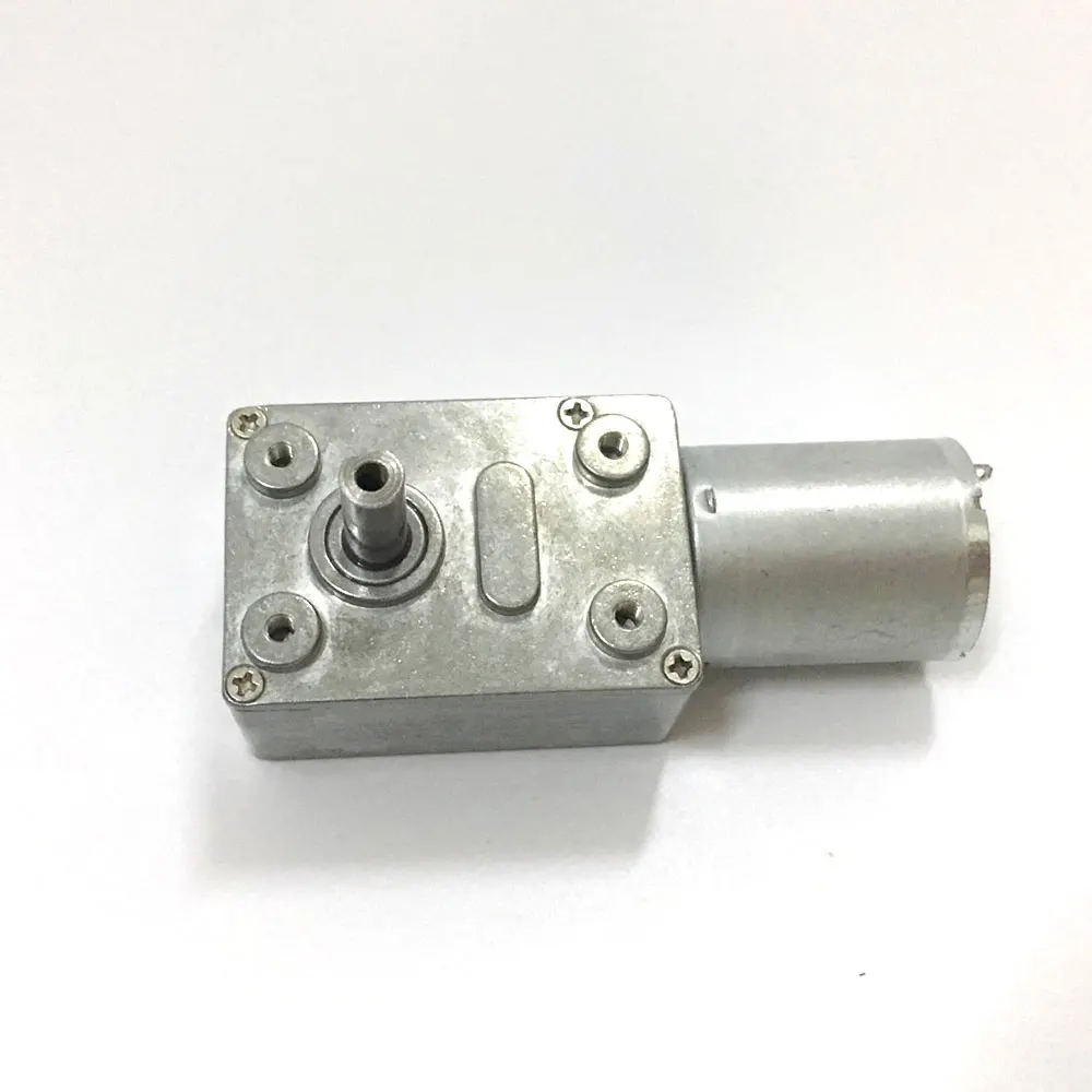 

EBOWAN 12v Worm Turbo Motor Geared Self-lock High Torque 12V DC 10rpm