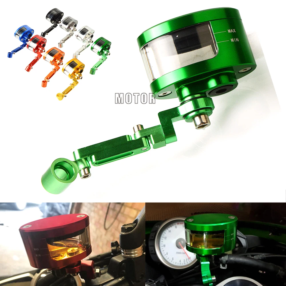 

CNC Motorcycle Brake Fluid Oil Reservoir Cup Tank Support Bracket For Honda BMW YAMAHA KTM Kawasaki Z900 Z900RS Z 900 RS 2018