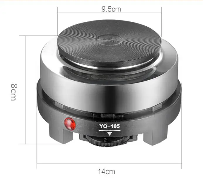 220V 500W 5 Gears Multifunction Small Hot Plates Tea or Coffee Stove with Europe Plug |
