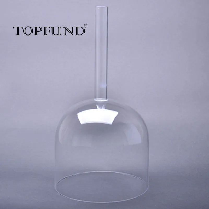TOPFUND D # Note Сексуальная чакра с полой ручкой прозрачная кварцевая чаша кристаллами