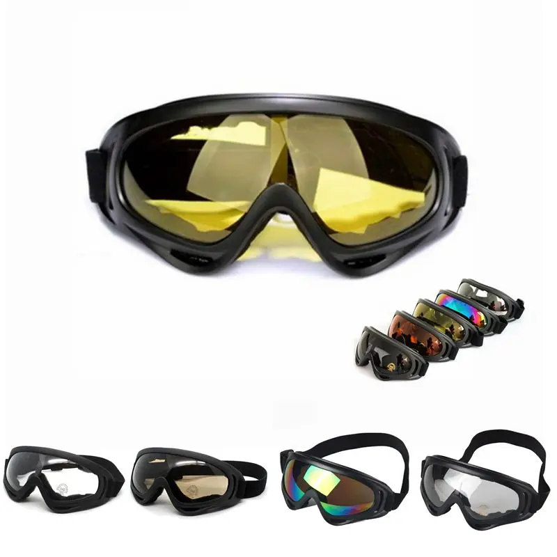 X400 Men's Tactical Sports Airsoft Glasses Snowboard Ski Goggles