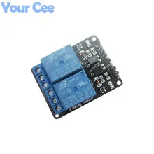 5 шт. 2 Road 2 way 5 В релейный модуль реле Плата расширения с Opticalcoupler защиты Функция модуль