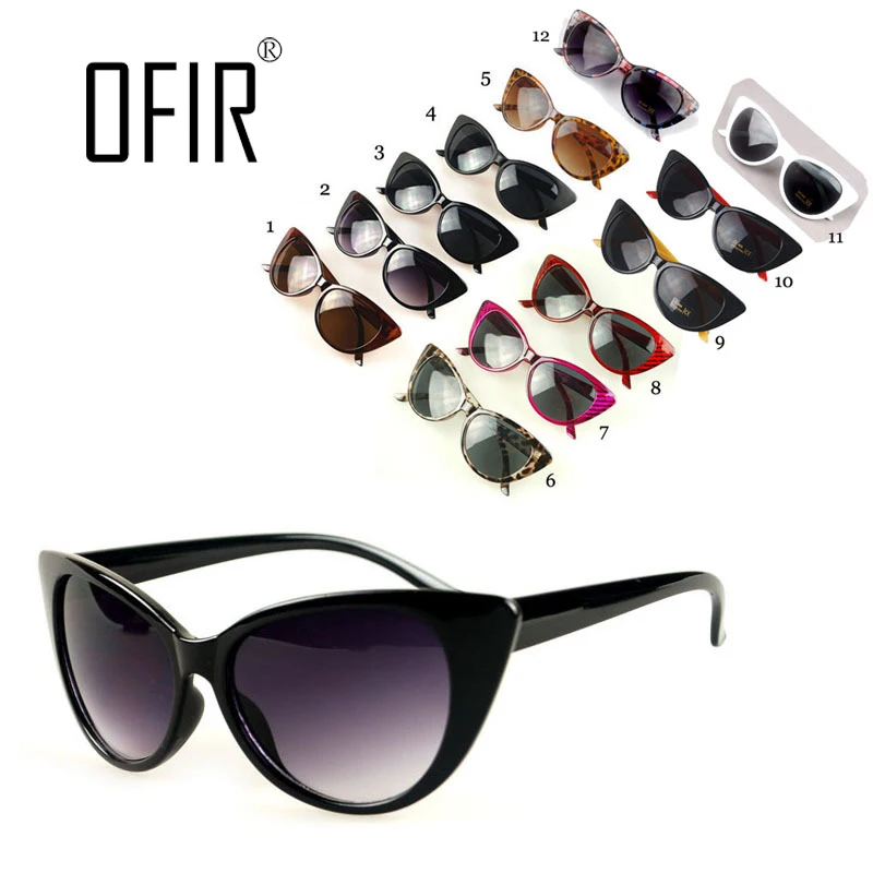 NEW Cat Eye Sunglasses of Women Fashion Sexy UV400 Sun Glasses Gradient Lens Plastic Female Eyewear de sol feminino NK-4