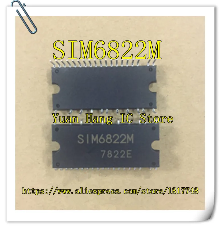 1 шт./лот 100% новый SIM6822M SIM6822 Новый|Аксессуары для батарей и ЗУ| |