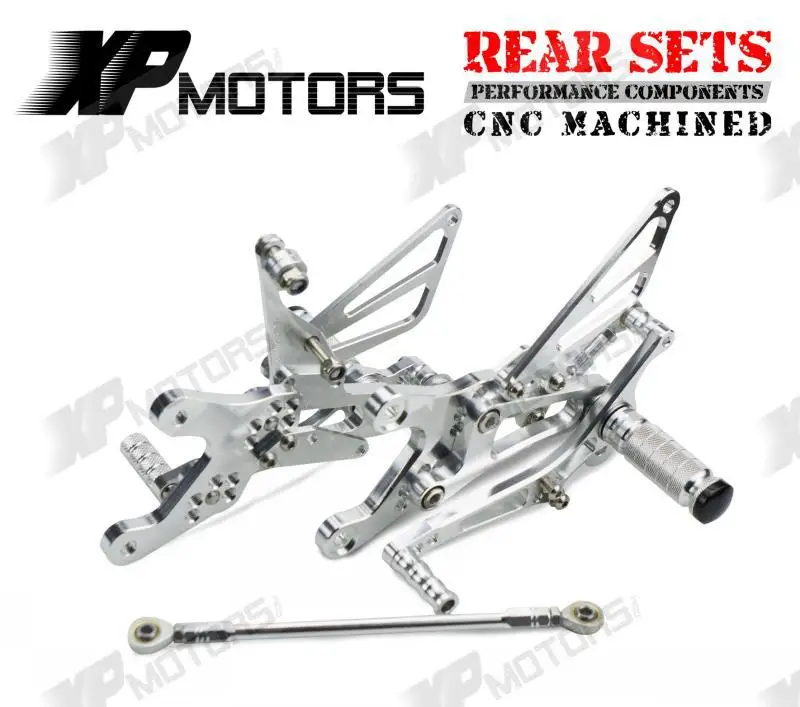 

NICECNC CNC Adjustable Foot pegs Footpeg Footrest Rear Sets For Yamaha YZFR1 YZF-R1 LE 2004 2005 2006 YZF R1
