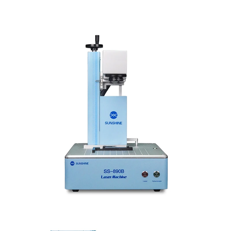  New pattern SUNSHINE SS-890B 20W Fiber Laser Frame Removal Marking engraving Machine Screen Removal