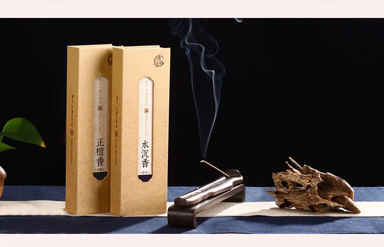 80 г натуральная вода Agarwood ароматный Будда для дома, древесные сандаловые ароматические палочки благовония Здоровье Уход чистый воздух ароматы ладана
