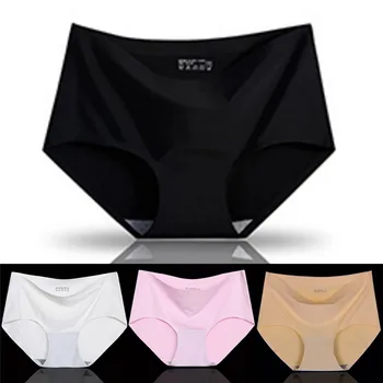 

1pc Underpants Women Seamless Ultra-thin Underwear Briefs Women's Panties Intimates Briefs M/L/XL