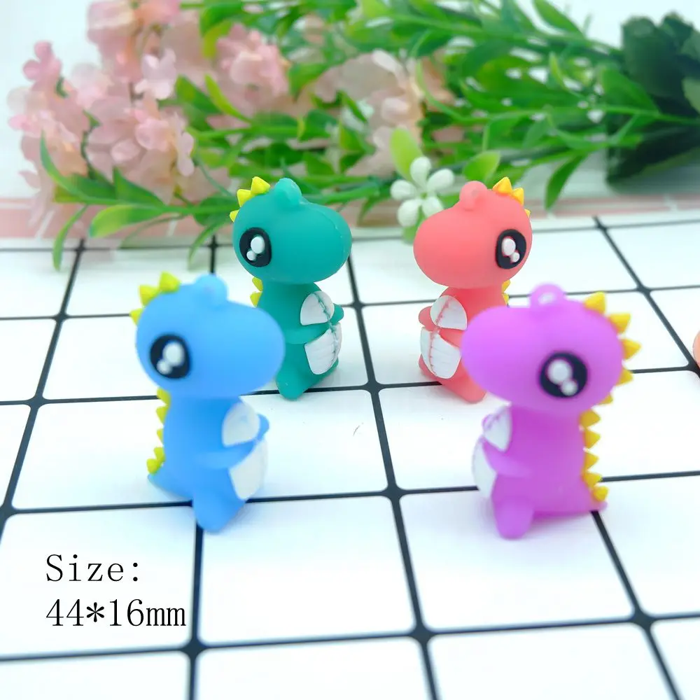 

Kawaii Big Dinosaur Charms Pendants for DIY decoration key chain Jewelry Making