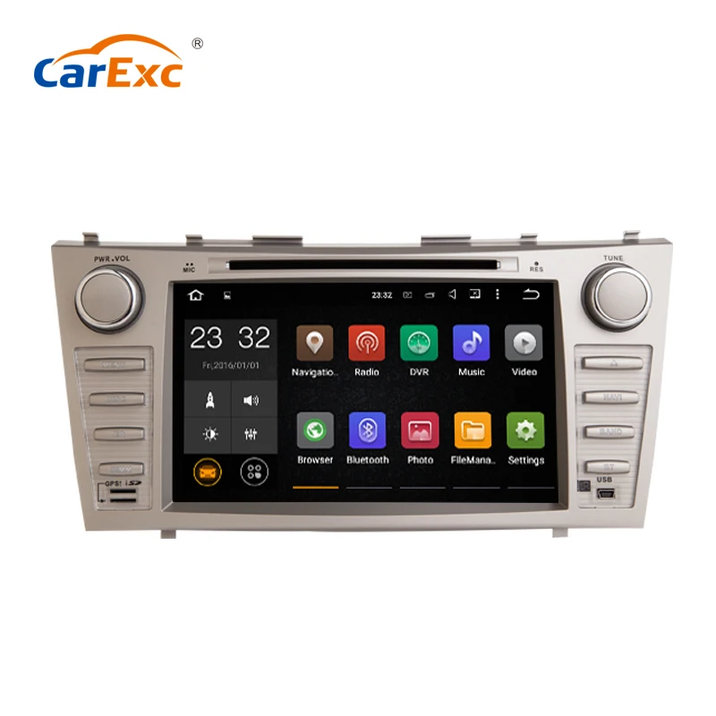 Sale Android 9.0/9 Car DVD For TOYOTA CAMRY AURION V40 2007-2011 WIFI GPS BT OBD DAB+ WIFI Navigation Radio USB Radio Multimedia 2