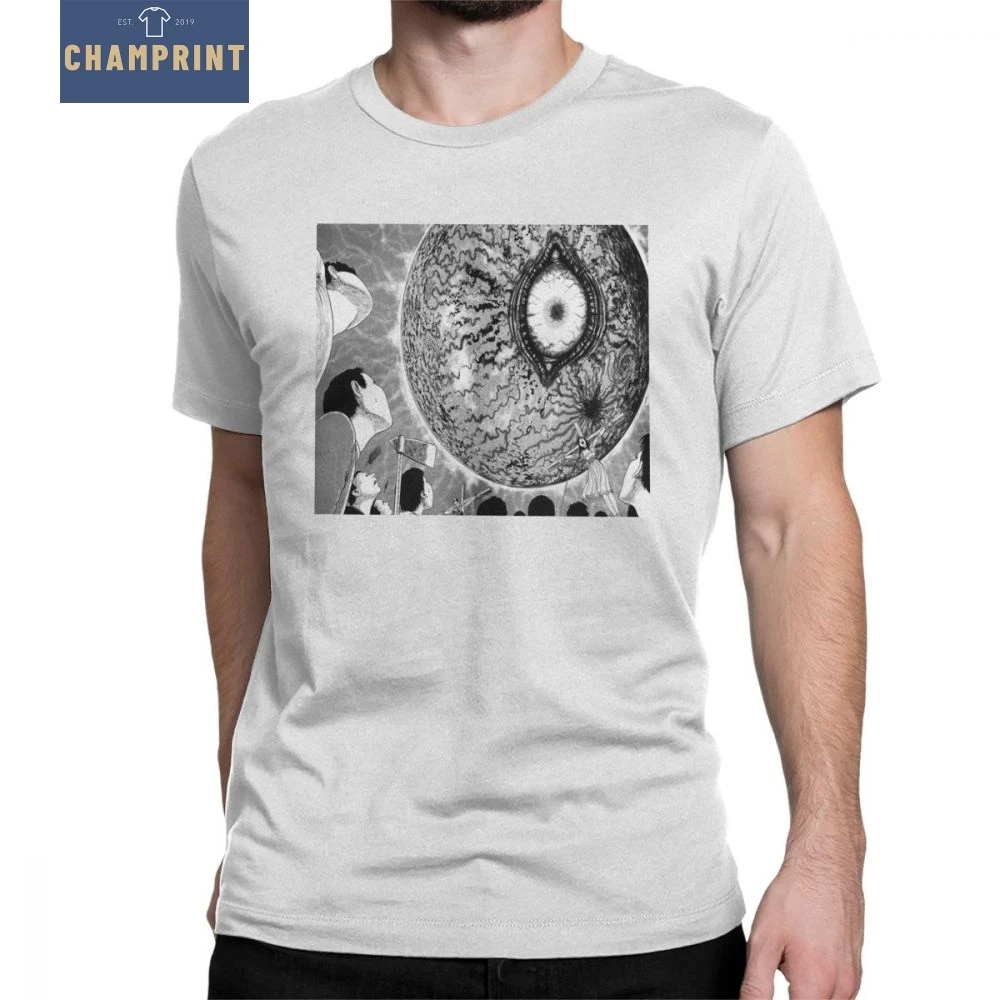 

Horror Halloween Ho Junji Ito Hellstar Remina Novelty T Shirt Man Short Sleeved Tops Birthday Gift Tee Shirt Cotton T-Shirt