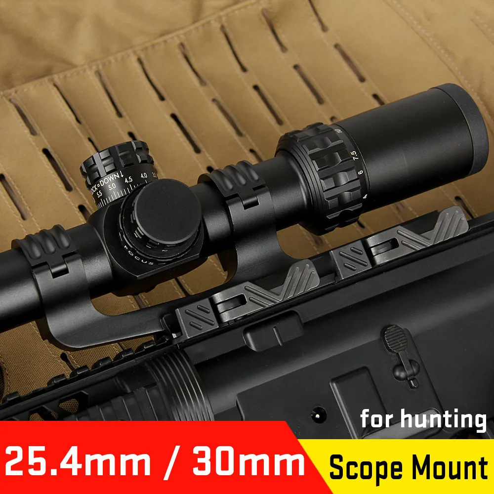 Quick Detach Scope Ring Mount 1 Inch 25.4/30mm Single Ring QD For
