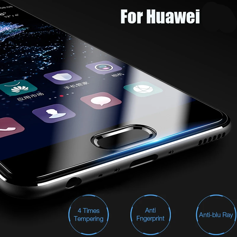 Закаленное стекло для Huawei Mate 8 9 P7 P8 P10 Lite Y6 II Pro 5X Honor 6 4C V8 Защитная пленка экрана |
