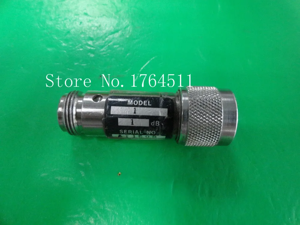 

[BELLA] WEINSCHEL 1-1dB DC-12.4GHz 1dB P:5W N coaxial fixed attenuator