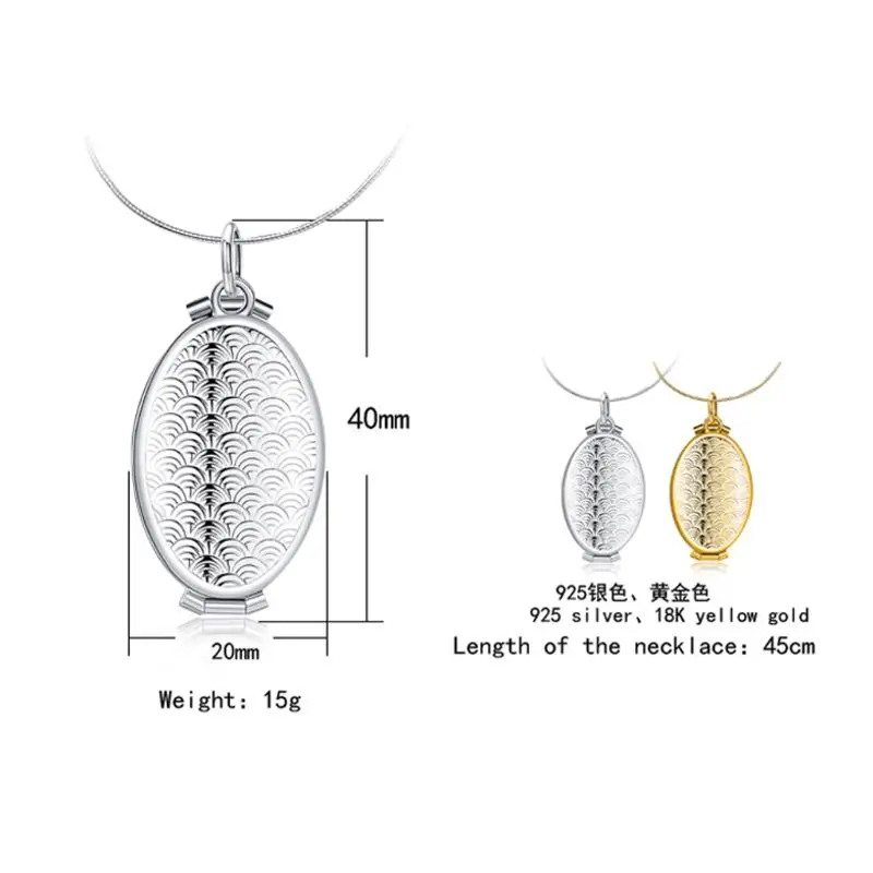 Посеребренный расширяющийся 4 овальные фото медальон персонализированные индивидуальный кулон ожерелье