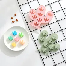 Кактус силиконовые формы для выпечки для льда Куб формы силиконовые Форма пироженое, печенье, шоколад форма для льда прессформы выпечки лоток 3D