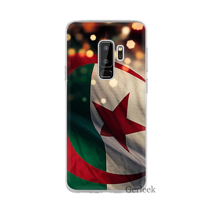Gerleek Алжир чехол с флагом для Samsung Galaxy J1 J2 J3 J5 J7 J6 Prime защитный чехол|Чехлы-накладки|