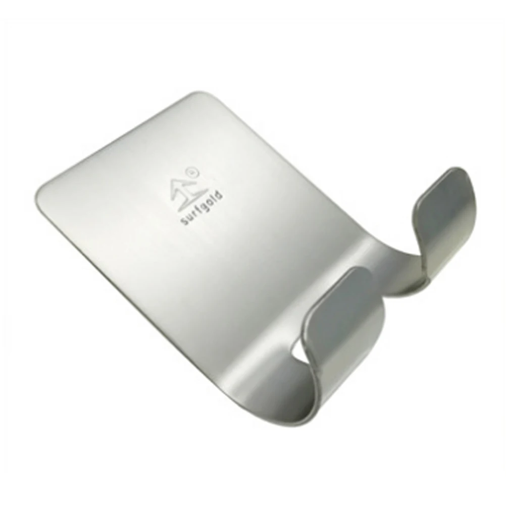 

New Wall-mounted Men Shaving Shaver Shelf Stainless Steel Razor Holder Shaving Razor Rack Bathroom Self-adhesive Razor Hooks A20