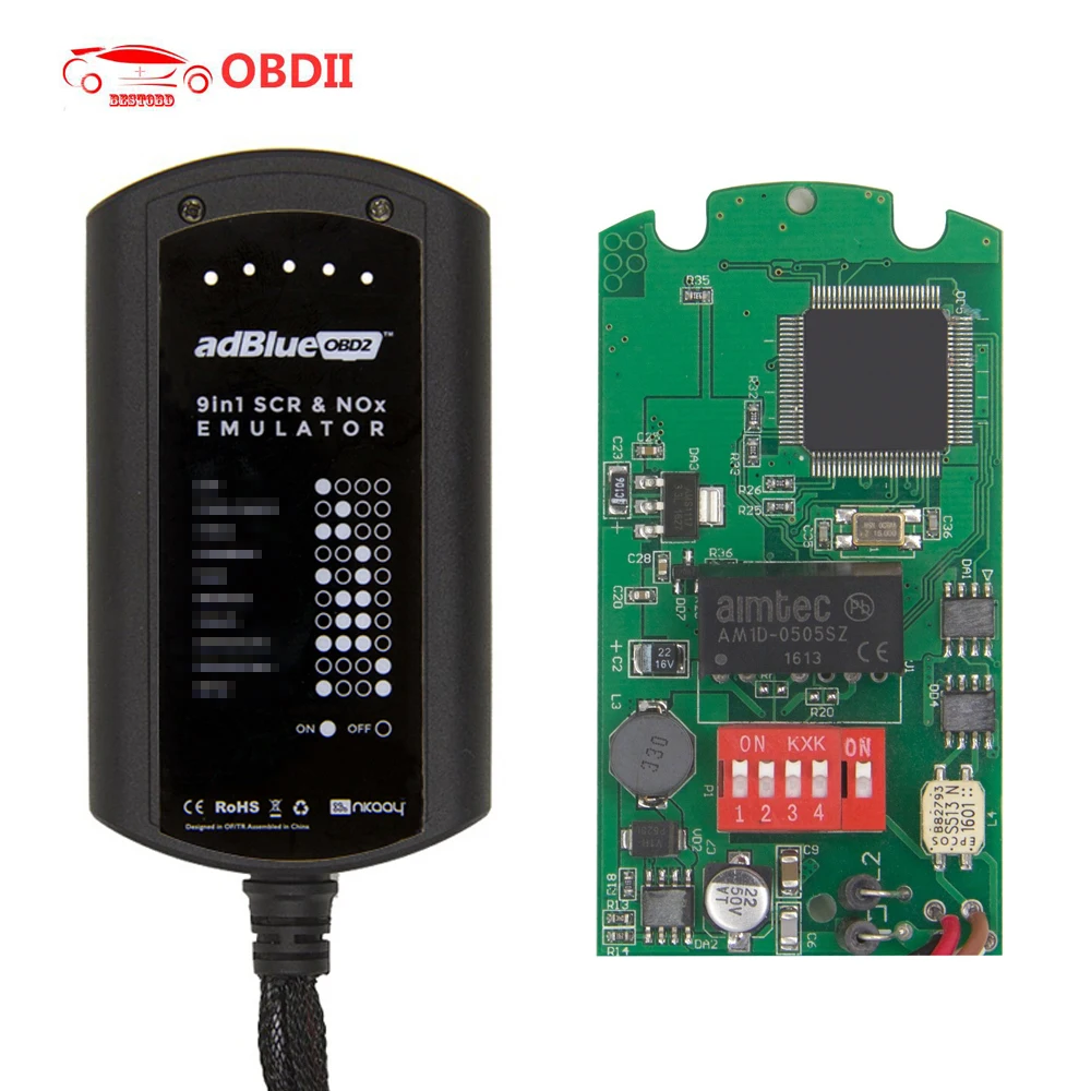 

Adblue Emulator 9 in 1 Truck Ad-Blue Emulator Box for Volvo/IVECO/DAF/Renault Adblue Emulator 9in1 Better than Adblue 8 in 1