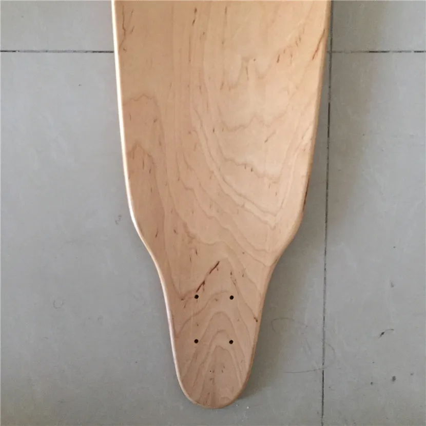 OEM заготовка для скейтборда колода клен 39 3/8 Longboard плоская тарелка DIY узоры 8 слоев