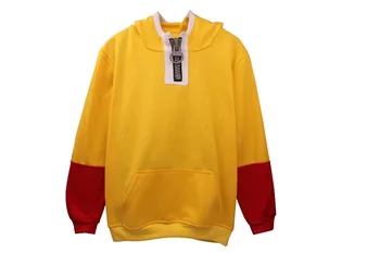 

Unisex Winter Fashion Fresh One Punch ManYellow Stitching Sweatshirt Thick Sweater