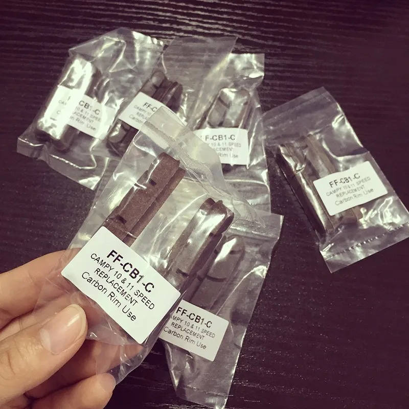 

Brake Pads For Carbon Road Bike Wheelsets V Brake Brake Surface 2 Pairs/sets Brake Pads Carbon Bicycle Rim Use