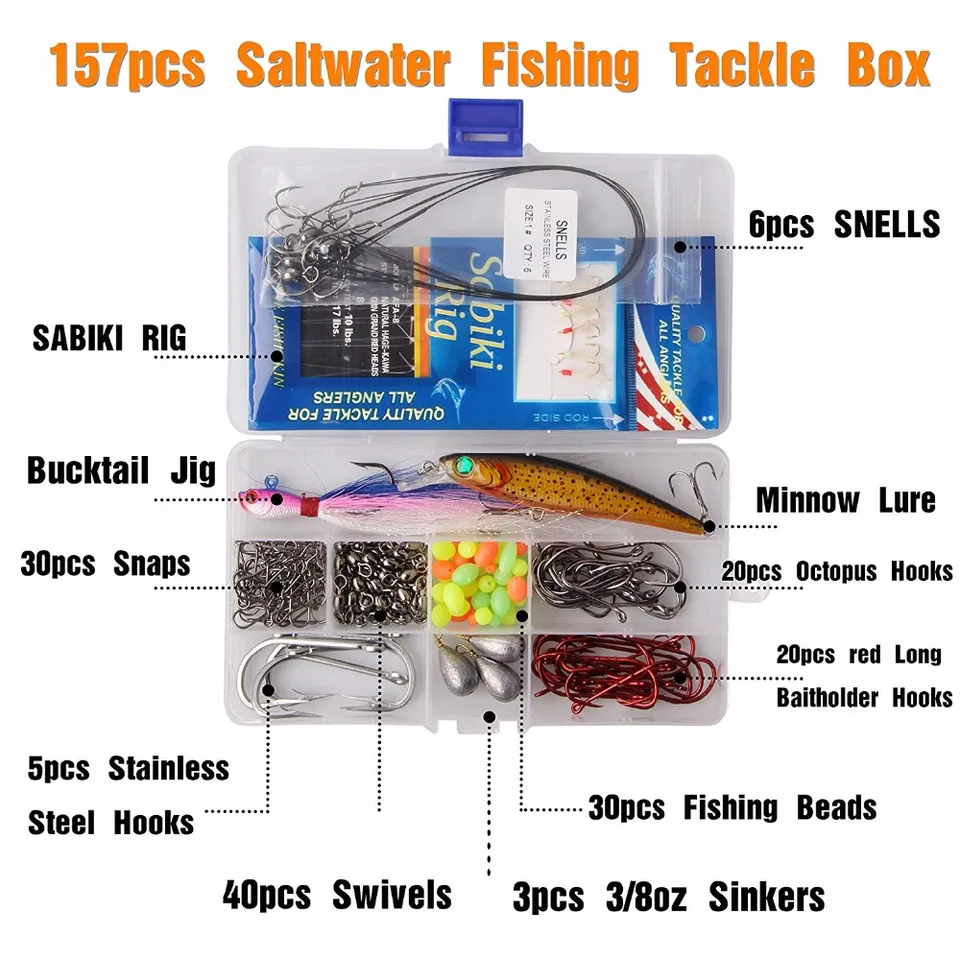 surf fishing tackle kit