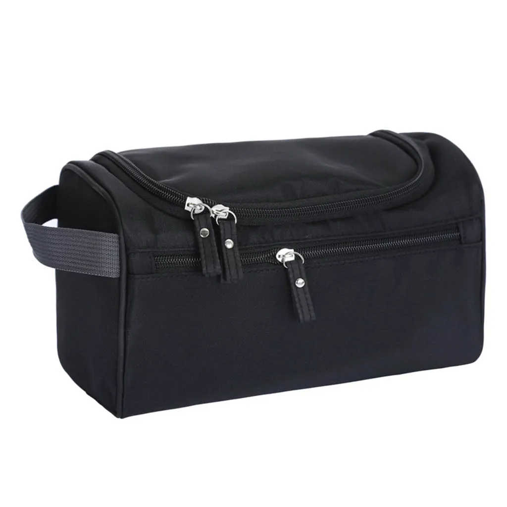 

New Korean Style Handy Hook Design Travel Wash Bag Men Women Toiletry Organizer Pouch Shaving Cosmetic MakeUp Case 25x13x14cm