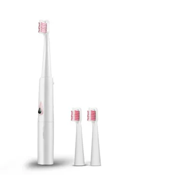 

Sonic Electric Toothbrush Battery Operated Oral Hygiene IPX7 Waterproof For 2 Replacement Heads Oral Care Tooth Brush