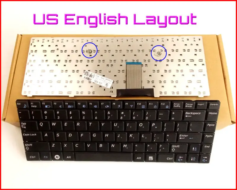  New Keyboard US English Version for Samsung NP-R440 P467 P428 P430 P469 R478 RV408 RV410 NP-R439 La