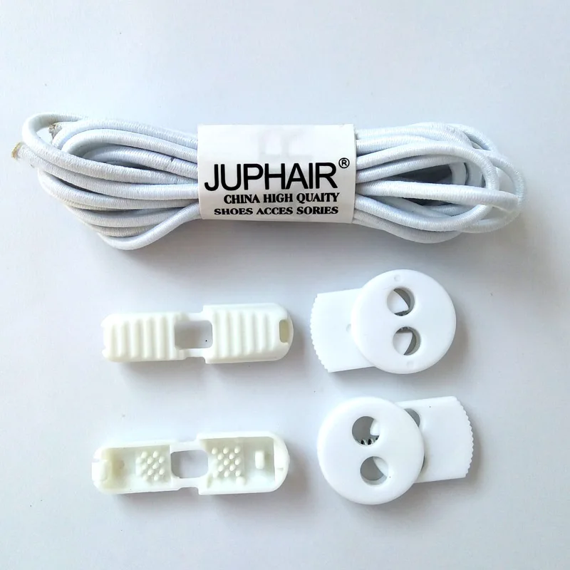New 1 Pair Fast Wear Lazy Adult Child Shoes Laces Locking Elastic Shoestrings Running Jogging Triathlon Running Fitness Shoelace