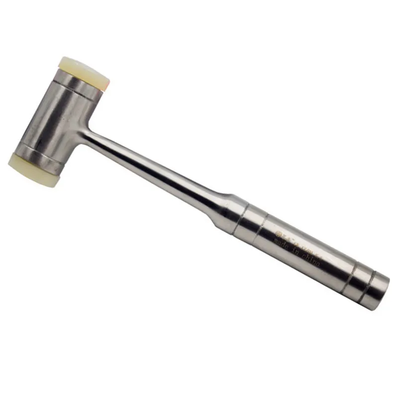 Bone Surgery Mallet with Replaceable Teflon Inserts Multi Purpose