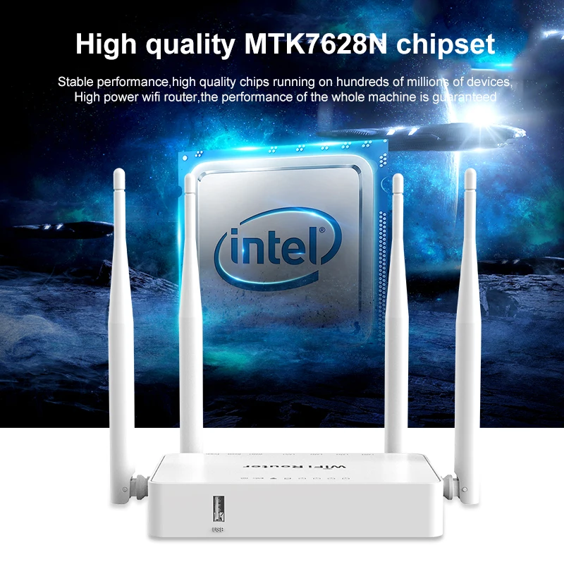 Cioswi Высокое качество чип MTK7628N Профессиональный Домашний Беспроводной Wi-Fi маршрутизатор сильный и стабильный Wi-Fi сигнал хороший тепла Disspation