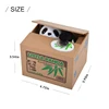 Panda Coin Box Kids Money Bank Automated Cat Thief Money Boxes Toy Gift for Children Coin Piggy Money Saving Box Christmas gift 6
