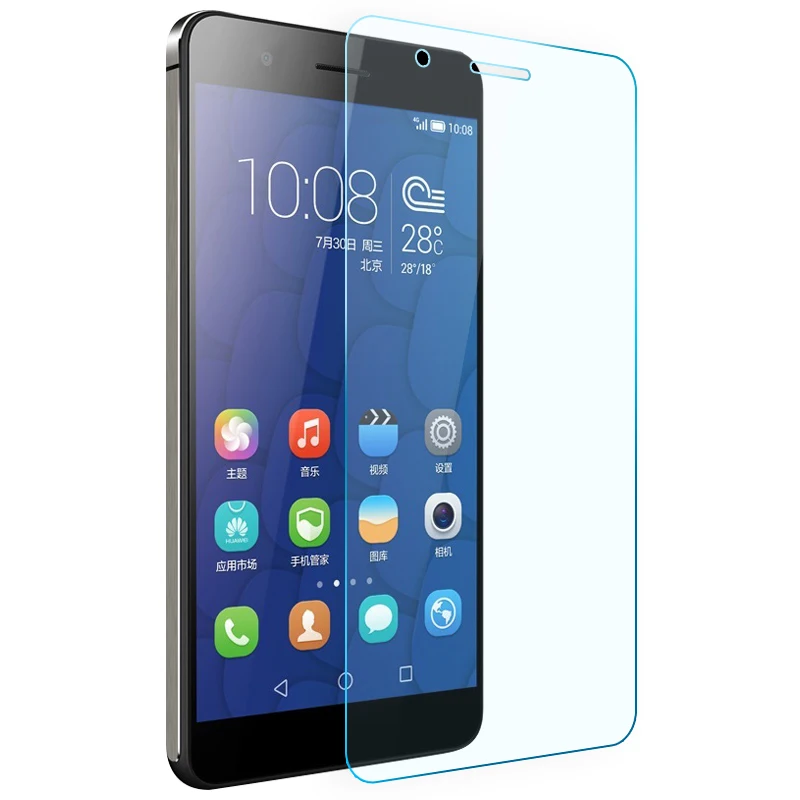 Kk розовое закаленное стекло для Huawei Honor 8 6 7 4C 5C 3X 4X Plus Защитная пленка экрана P8 Lite G6