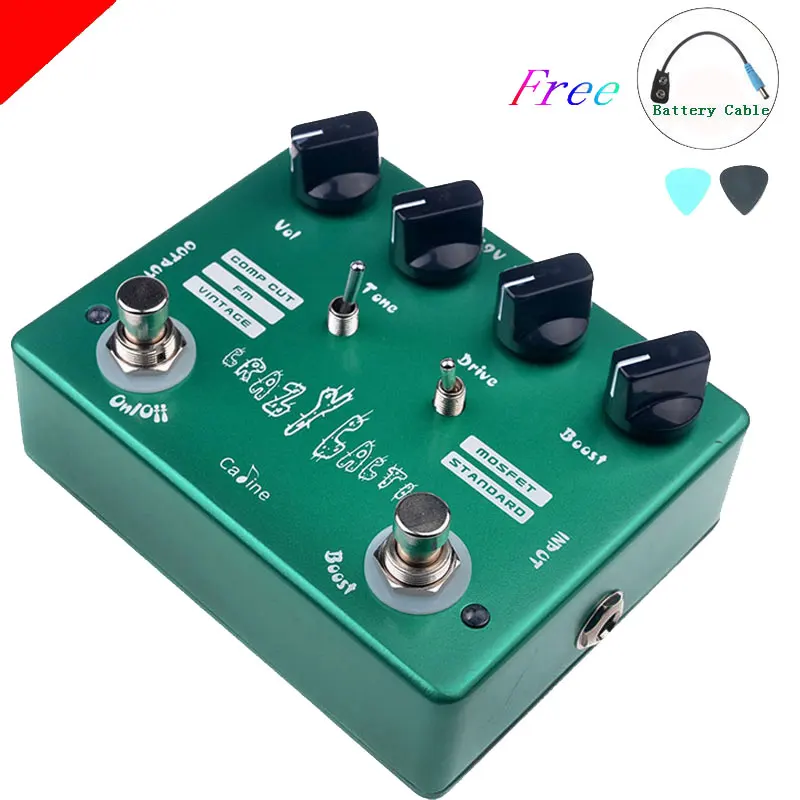 CP 20 Crazy Cacti Overdrive Guitar Effects Guitar Pedal CP20 Effect Pedal Crazy Cacti Overdrive Pedals