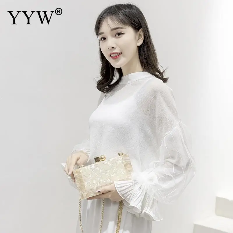  YYW Marbling white Acrylic Purse Box Clutch Luxury Handbags Women Bgas Designer Messenger Beach Tra - 33042966249
