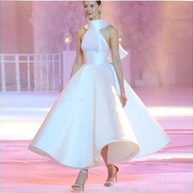

Elegant Formal Dresses Abendkleider 2019 Pageant Dress Custom Made Evening Gown Huge Bow Robe De Soiree Vestido Longo