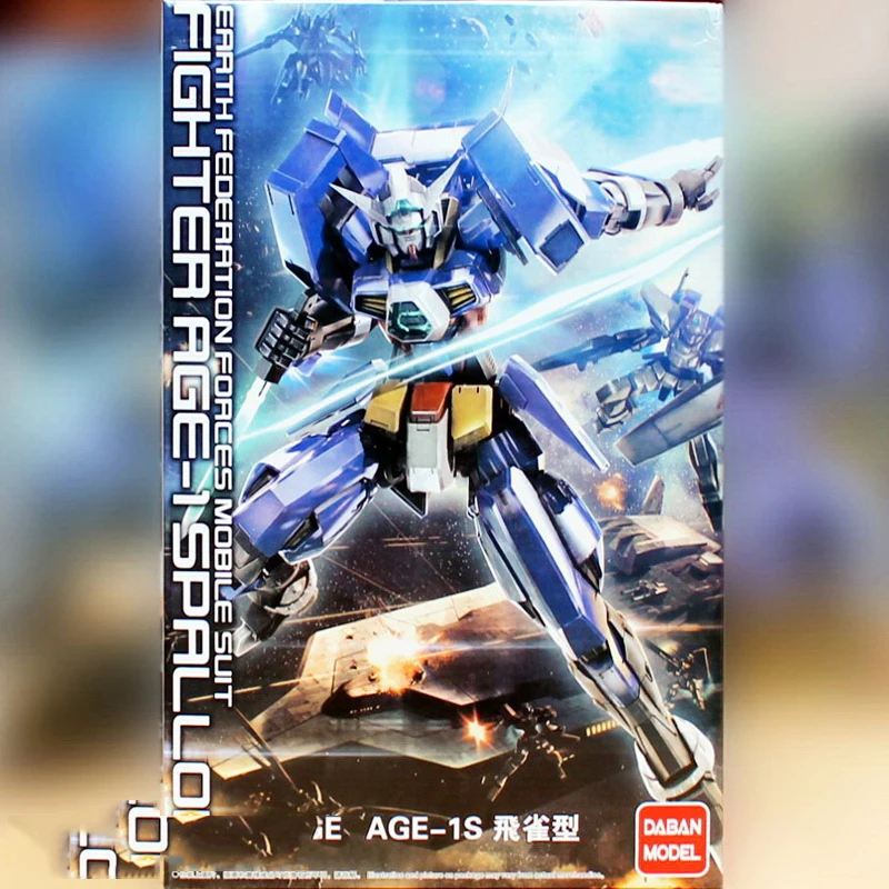 Модель DABAN 1/100 мг 6612 синий ниндзя Возраст 1 года летающая птица типа GUNDAM экшн карта